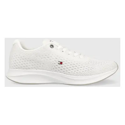 Tommy Hilfiger sportcipő LIGHTWEIGHT RUNNER KNIT fehér, FM0FM04700