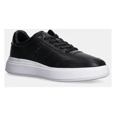 Calvin Klein sportcipő LOW TOP LACE UP HF fekete, HM0HM01551