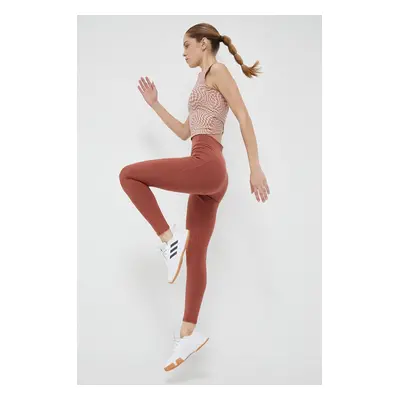 adidas by Stella McCartney legging barna, női, sima