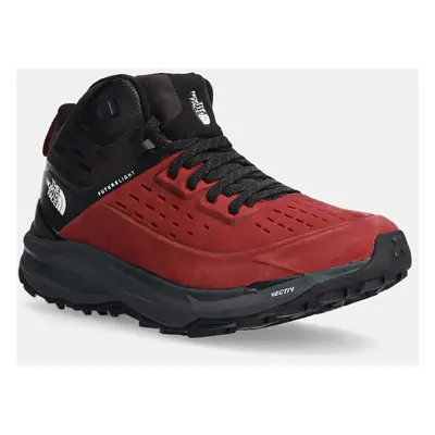 The North Face cipő Vectiv Exploris Mid Futurelight piros, férfi, NF0A7W4XROF1