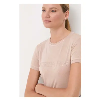 Patrizia Pepe t-shirt női, bézs