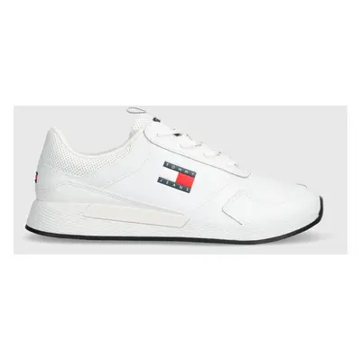 Tommy Jeans sportcipő TOMMY JEANS FLEXI RUNNER fehér, EM0EM01409