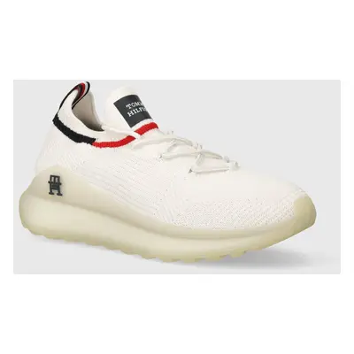 Tommy Hilfiger sportcipő FUTURUNNER PREMIUM KNIT fehér, FM0FM04943