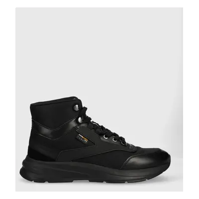 Calvin Klein sportcipő High Top Lace Up Mix fekete