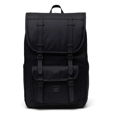 Herschel hátizsák 11391-05881-O Little America Mid Backpack fekete, nagy, sima