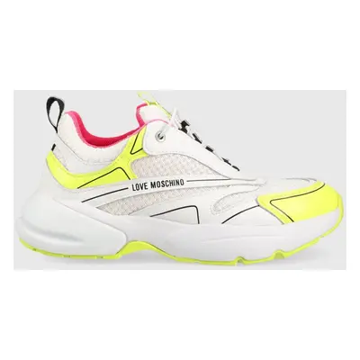 Love Moschino sportcipő Sneakerd Sporty fehér, JA15025G1G