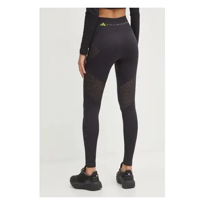 adidas by Stella McCartney legging TrueStrenght fekete, női, sima, IW9833