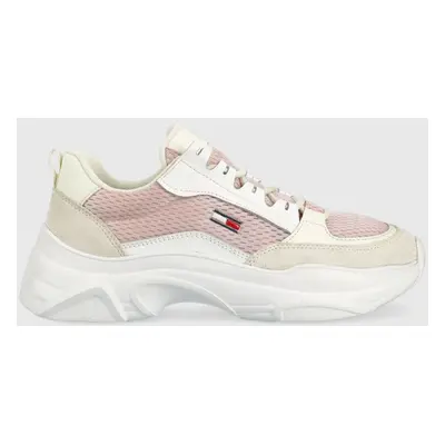 Tommy Jeans sportcipő LIGHTWEIGHT SHOE rózsaszín, EN0EN02081