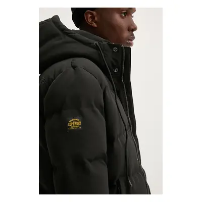 Superdry rövid kabát férfi, fekete, téli, M5011743A-12A