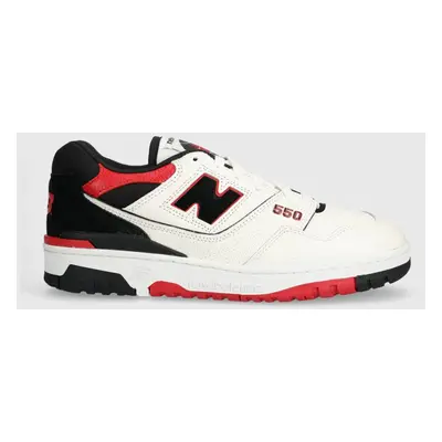 New Balance bőr sportcipő fehér, BB550STR