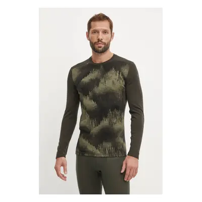 Smartwool funkcionális hosszú ujjú ing Classic Thermal Merino zöld