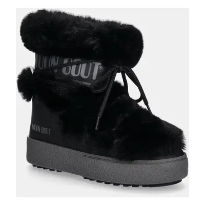 Moon Boot hócipő MB LTRACK FAUX FUR WP fekete, 80D2450130 N001