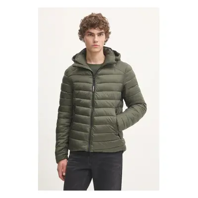 Superdry rövid kabát férfi, zöld, átmeneti, M5011906A-ZC3