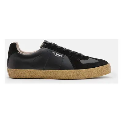 AllSaints bőr sportcipő Jaimee Low Top fekete, M052FB