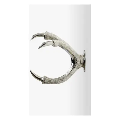 Garden Glory kerti tömlőtartó Claw Wallmount Silver