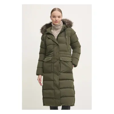 Superdry rövid kabát női, zöld, téli, W5011788A-ZC3