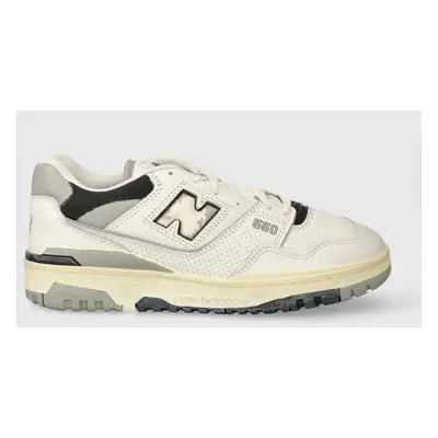 New Balance bőr sportcipő fehér, BB550VGB