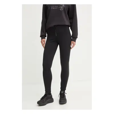 Sportalm legging fekete, női, sima