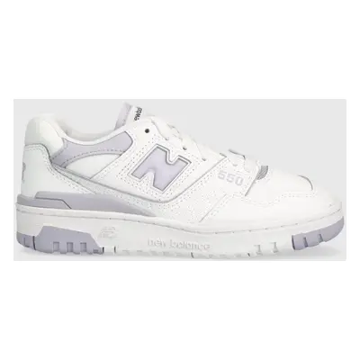 New Balance bőr sportcipő BBW550BV fehér