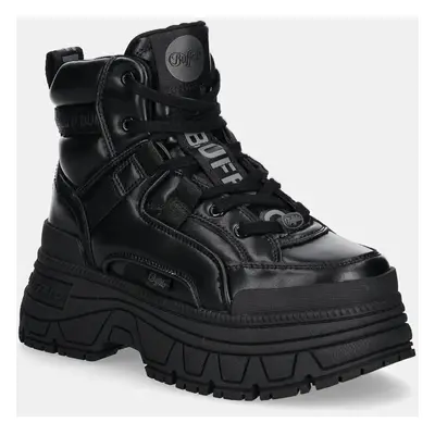 Buffalo sportcipő Fusion Hyb Mid fekete, 1622523-BLK