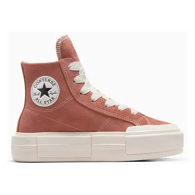 Converse velúr teniszcipő Chuck Taylor All Star Cruise narancssárga, A10437C