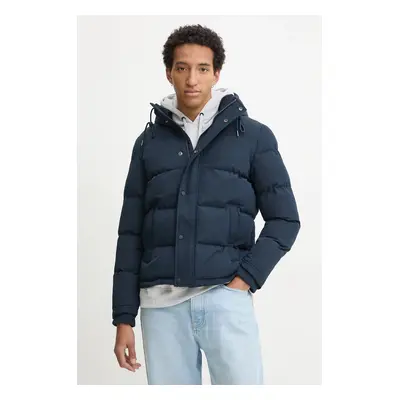 Superdry rövid kabát férfi, sötétkék, téli, M5011743A-98T