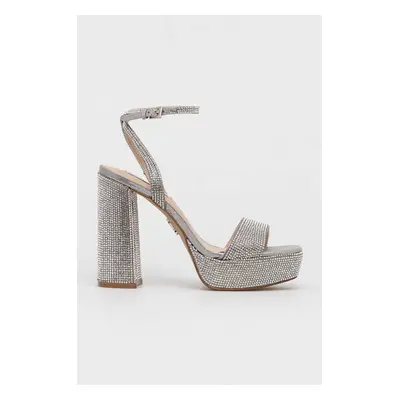 Steve Madden szandál Lessa-R ezüst, SM11002394