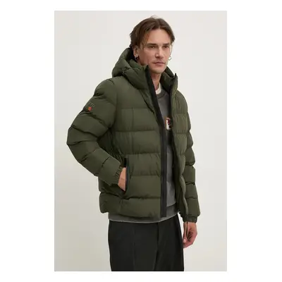 Superdry rövid kabát férfi, zöld, téli, M5011905A-ZC3