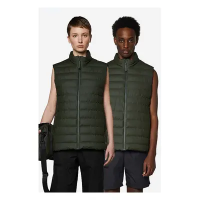 Rains ujjatlan Trekker Vest GREEN zöld, átmeneti