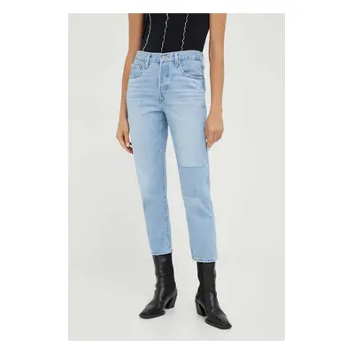 Levi's farmer CROP női, magas derekú