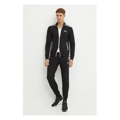 EA7 Emporio Armani melegítő szett fekete, férfi, PJ9FZ.6DPV54