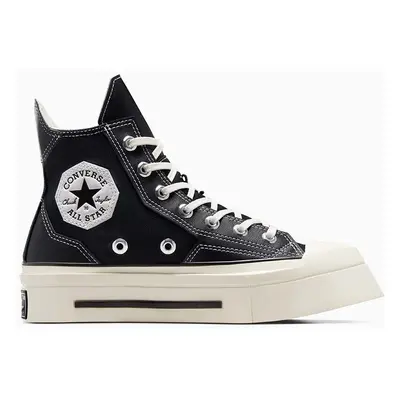 Converse sportcipő Chuck De Luxe Squared HI fekete, A06435C