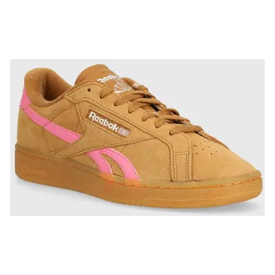 Reebok Classic velúr sportcipő Club C bézs