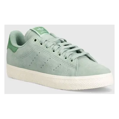 adidas Originals velúr sportcipő Stan Smith CS zöld, IF6944