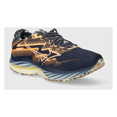 Mizuno futócipő Wave Rider x Roxy sötétkék, J1GD2358