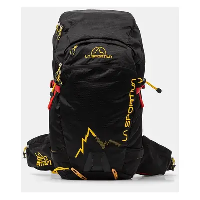 LA Sportiva hátizsák Moonlite fekete, nagy, nyomott mintás, 59X999100