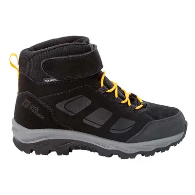 Jack Wolfskin gyerek téli csizma VOJO LT TEXAPORE MID fekete