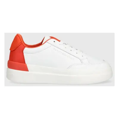 Tommy Hilfiger sportcipő FW0FW06896 FEMININE SNEAKER WITH COLOR POP fehér