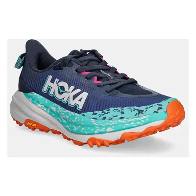 Hoka cipő Speedgoat sötétkék, női