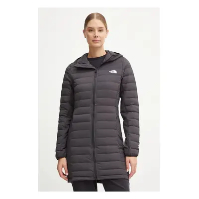 The North Face pehelydzseki Belleview női, fekete, téli, NF0A7UK74H01