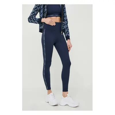 MICHAEL Michael Kors legging sötétkék, női, nyomott mintás