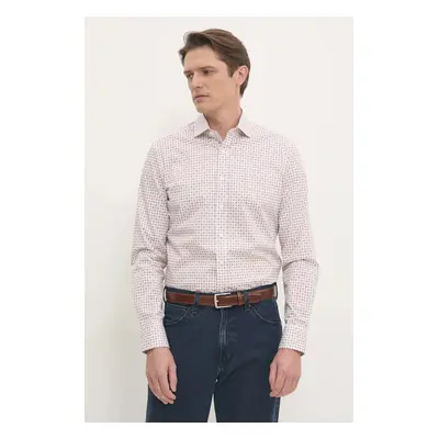 Hackett London ing férfi, galléros, fehér, slim, HM3010132