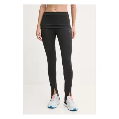 adidas by Stella McCartney edzős legging TrueStrength fekete, sima, IW0515