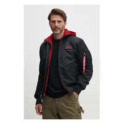 Alpha Industries bomber dzseki MA-1 D-Tec SE férfi, fekete, átmeneti