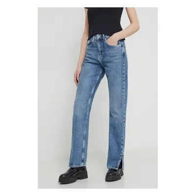 Karl Lagerfeld Jeans farmer női, magas derekú