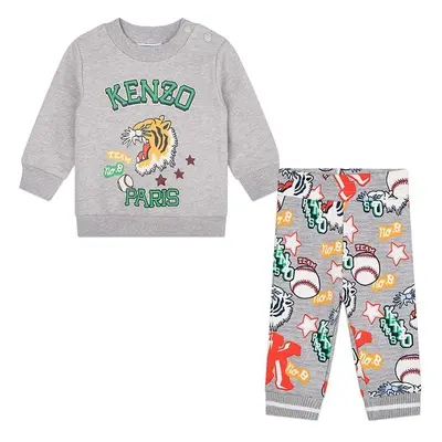 Kenzo Kids gyerek melegítő szürke