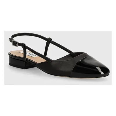 Steve Madden balerina Belinda fekete, nyitott sarokkal, SM11002823