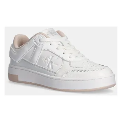 Calvin Klein Jeans sportcipő BASKET CUPSOLE LOW MIX fehér, YW0YW01650