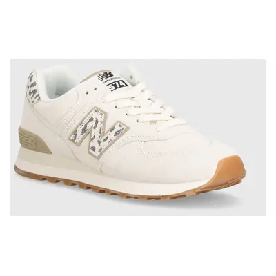 New Balance velúr sportcipő WL574XD2 bézs, WL574XD2