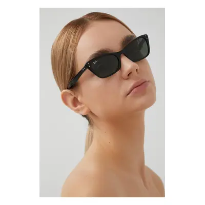 Ray-Ban napszemüveg LADY BURBANK fekete, női, 0RB2299